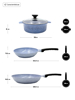Imagen de Set de Sartenes Blue Sky 4pza SJM031-03