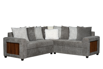 Imagen de Sala esquinera Brooklyn dark gray