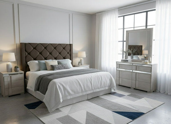 Imagen de Recamara Nautica King Size blanco marfil