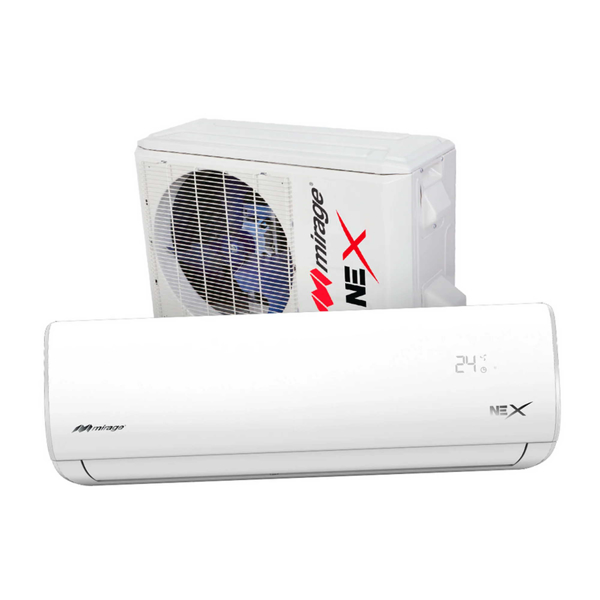 Imagen de Minisplit  Mirage NEX SETCHC120T 1TON 110V C/CALEF Blanco