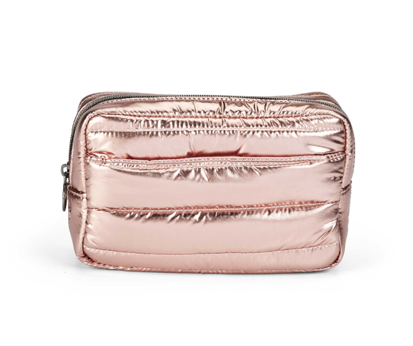 Imagen de Cosmetiquera Modella Organizador Rosa Metalico Chico A28659gumx Rosa V/E.