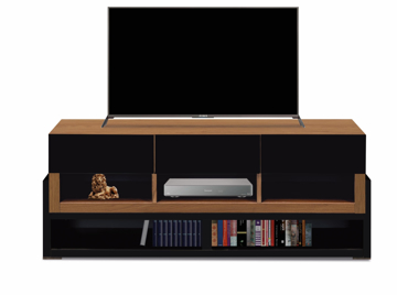 Imagen de Mesa p/t.v. Ares nogal claro