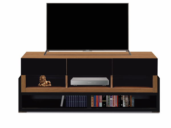 Imagen de Mesa p/t.v. Ares nogal claro