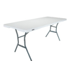 Imagen de Mesa Plegable Lifetime 6ft Fih Grnt/sd G Mesa Plegable (5011) Rectangular Blanco 1.83 Cm)