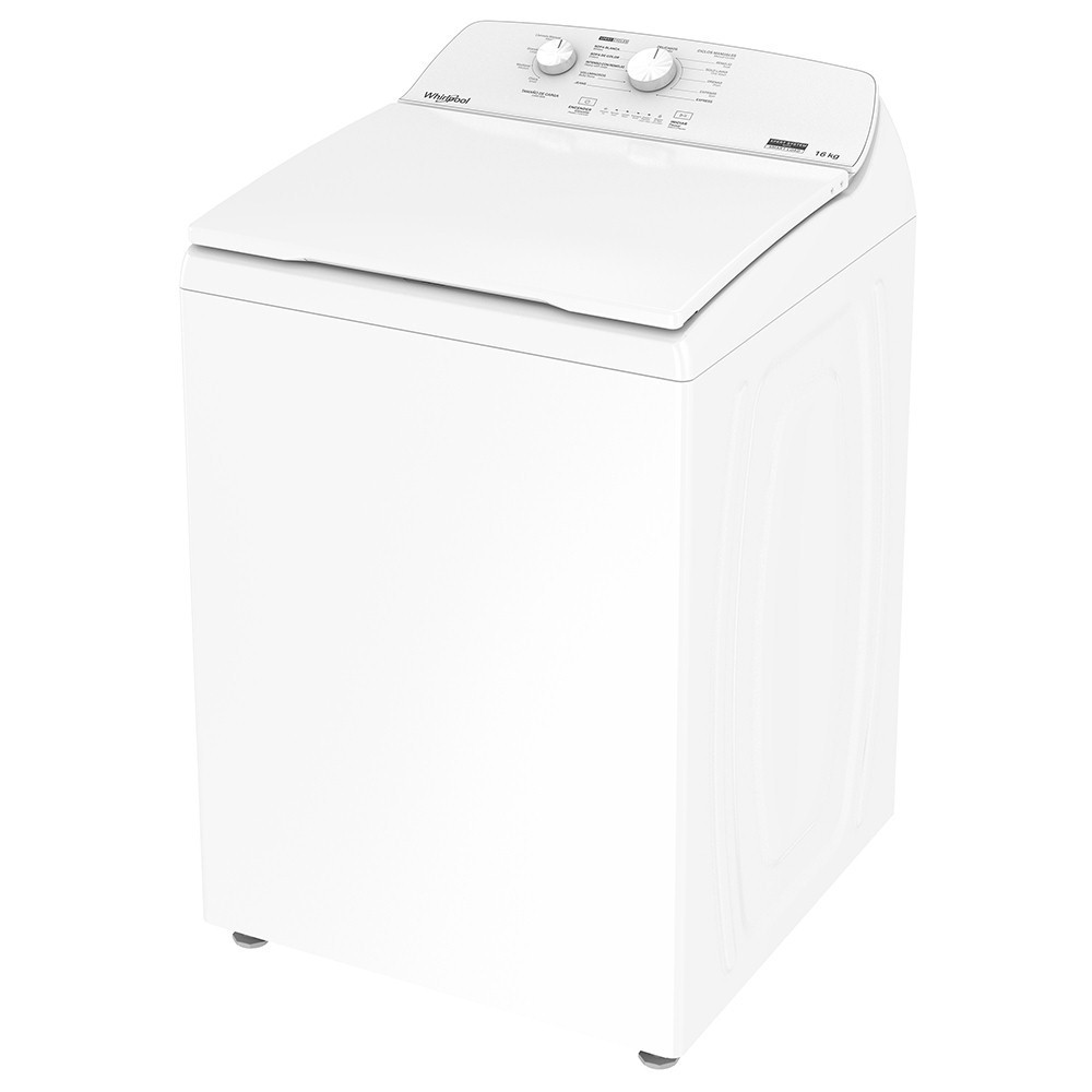 Lavadora Whirlpool 8MWTW1612MJQ 16 KG Blanco | Mueblería Elizondo
