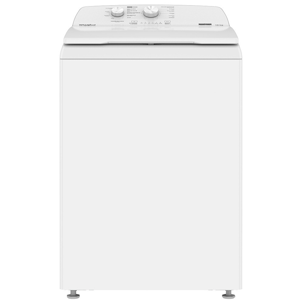 Lavadora Whirlpool 8MWTW1612MJQ 16 KG Blanco | Mueblería Elizondo