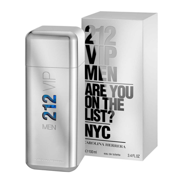 Perfumería - Locion Caballero Carolina Herrera 212 Vip Men Edt 100 Ml