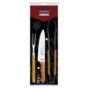 Imagen de Accesorios Para Asador Tramontina  Kit Para Asado Churrasco 22399075 3pza Inox/madera