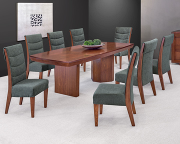 Imagen de Antecomedor Savoy 8 sillas tabaco V/E.