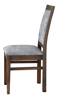 Imagen de Antecomedor Kani 4 sillas redondo tabaco