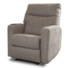 Imagen de Reclinable Ferrara capuccino/ gris.