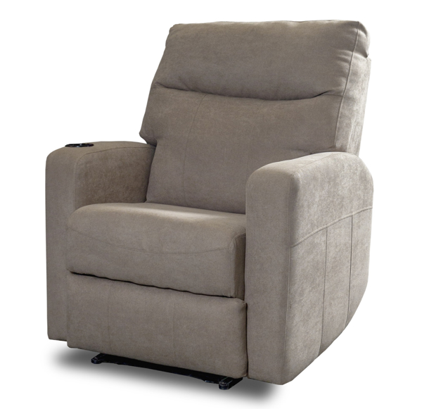 Imagen de Reclinable Ferrara capuccino/ gris.