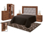Imagen de Recamara Suecia parota king size