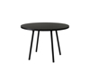 Imagen de Antecomedor Tubular redondo Paola 4 sillas negro