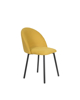Imagen de Antecomedor Tubular redondo Paola 4 sillas negro