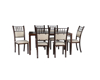 Imagen de Antecomedor tubular Andre 6 Sillas cobre