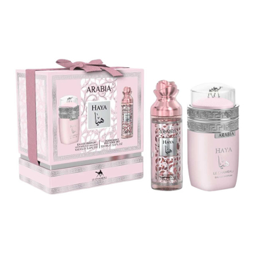 Perfumería - Set Perfume Dama Le Chameau Arabia Haya Edp 2pzs