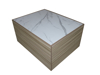 Imagen de Mesa de centro Orion beige/ blanco