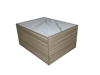 Imagen de Mesa de centro Orion beige/ blanco