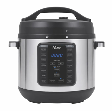 Imagen de Olla Multifuncional Expres 7.5 lt Oster 2078914 Color Negro 7 Tipos de cocción CKSTPCEC8801-013
