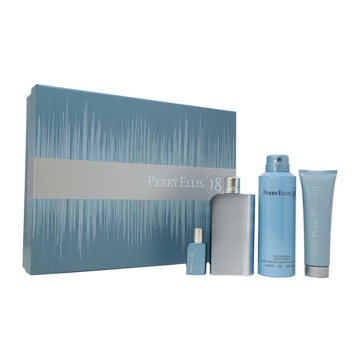 Imagen de Set Locion Caballero Perry Ellis EDT 18 4PZAS HPER18SET4