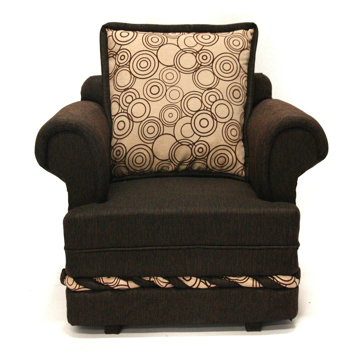 Imagen de Sillon Montreal Chenille Chocolate