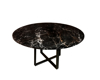 Imagen de Antecomedor Tubular Montecarlo 5 sillas negro mate