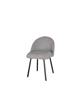 Imagen de Antecomedor Tubular Montecarlo 5 sillas negro mate