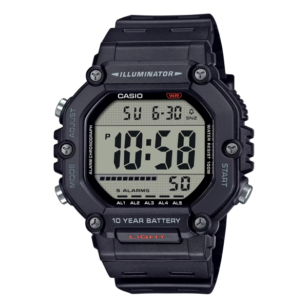 Imagen de Reloj Caballero Casio Ae-1600h-1avcf Negro