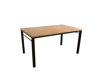 Imagen de Antecomedor tubular Melany 6 sillas bronce