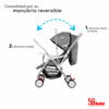 Imagen de Carriola reversible Dbebe BABY BM Gris