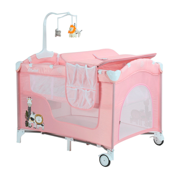 Imagen de Corral Dbebe Cuna Dreams Rosa