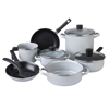 Imagen de Bateria De Cocina Cinsa Rumania 11 pza Gris