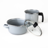 Imagen de Bateria De Cocina Cinsa Rumania 11 pza Gris
