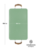 Imagen de Comal Doble con Antiadherente Marmol Color Verde Jade CLC001-05