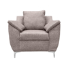 Imagen de Sillon Emily café linato jaspe