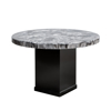 Imagen de Antecomedor Luna redondo 4 sillas chocolate
