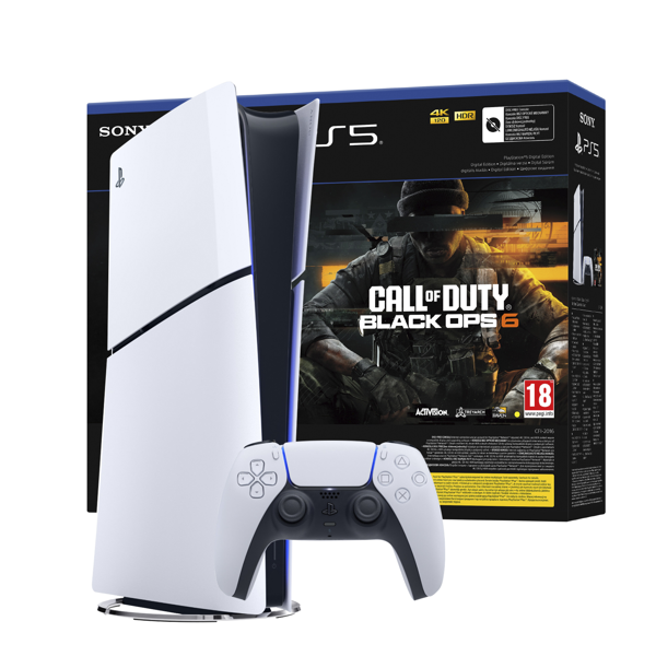 Imagen de Consola De Videojuego Sony Ps5 Slim Digital Call Of Duty Blanco