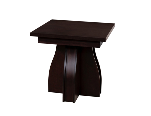 Imagen de Mesa lateral Vienna tabaco