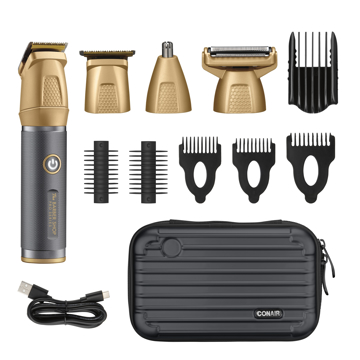Imagen de Recortador Conair Trimmer Metal Pro Gmtl100es Gris