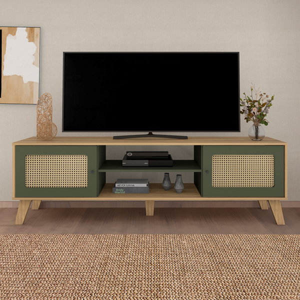 Imagen de Mesa p /t.v. Charlotte roble verde
