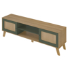 Imagen de Mesa p /t.v. Charlotte roble verde