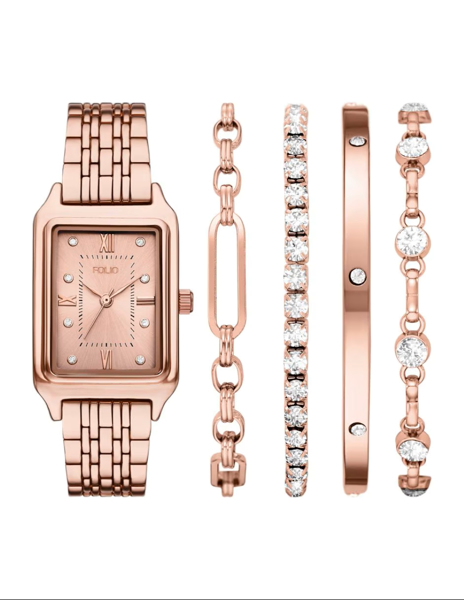 Imagen de Reloj Dama Folio Fmdfl2085 Rose Gold