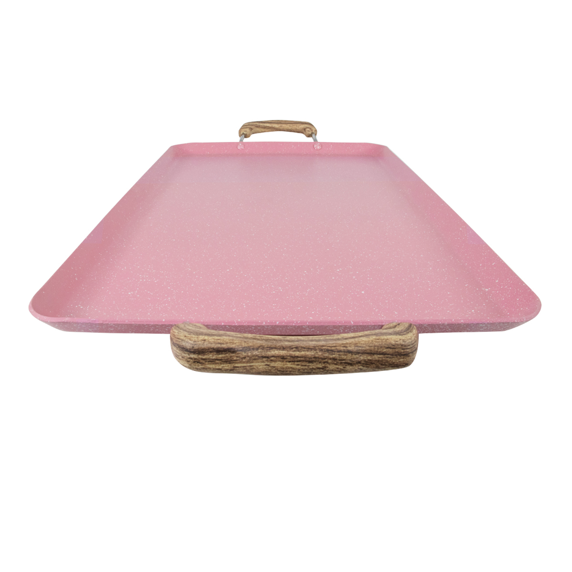 Comal Doble con Antiadherente Marmol Color Rosa CLC001-11 | Mueblería ...