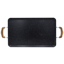 Imagen de Comal Doble con Antiadherente Marmol Color Negro CLC001-01