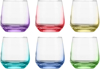 Imagen de Juego de Vasos Tequileros 6 pza Gaia Colors 90ml 1626C Vittori