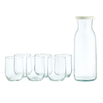 Mostrar detalles para Juego de Garrafa y Vasos 7 pza LAV Fonte 5047 Vittori Imagen de Juego de Garrafa y Vasos 7 pza LAV Fonte 5047 Vittori