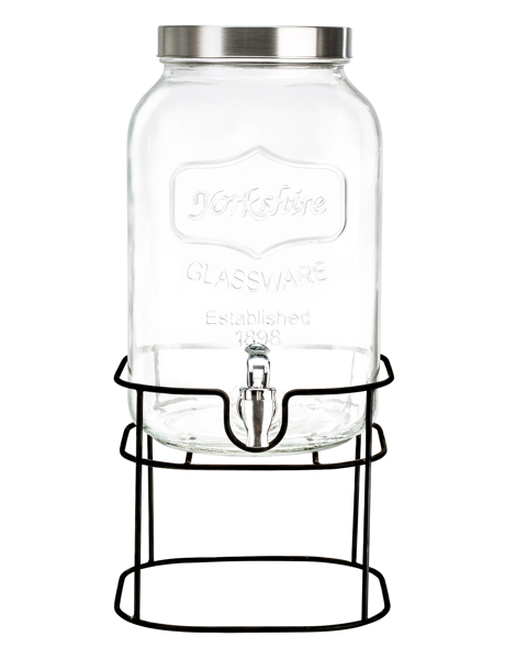 Imagen de Dispensador de Cristal 5.1Lt  con base Yorkshire 2807 Vittori