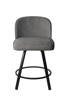 Imagen de Banco tubular giratorio Ellen 24" Denver Gray