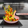 Imagen de Juego de Sartenes REVOLUX de Marmol Granito RV-PAN-3GPINK Color Rosa 20/26/28